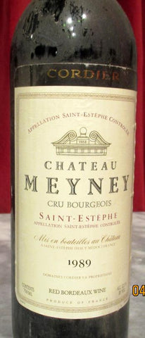 1989 Chateau Meyney St. Estephe