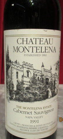 1991 Chateau Montelena Estate Cabernet Sauvignon