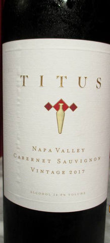2017 Titus Napa Valley Cabernet Sauvignon