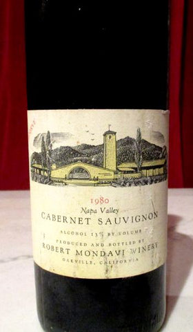 1980 Robert Mondavi Reserve Cabernet Sauvignon