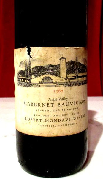1967 Robert Mondavi Reserve Napa Valley cabernet Sauvignon.