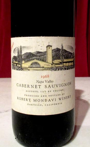 1968 Robert Mondavi Reserve Napa Valley Cabernet Sauvignon