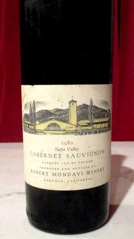 1982 Robert Mondavi Reserve Napa Valley Cabernet Savingnon